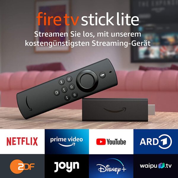 Amazon Fire TV Stick Lite with Alexa Voice Remote Lite